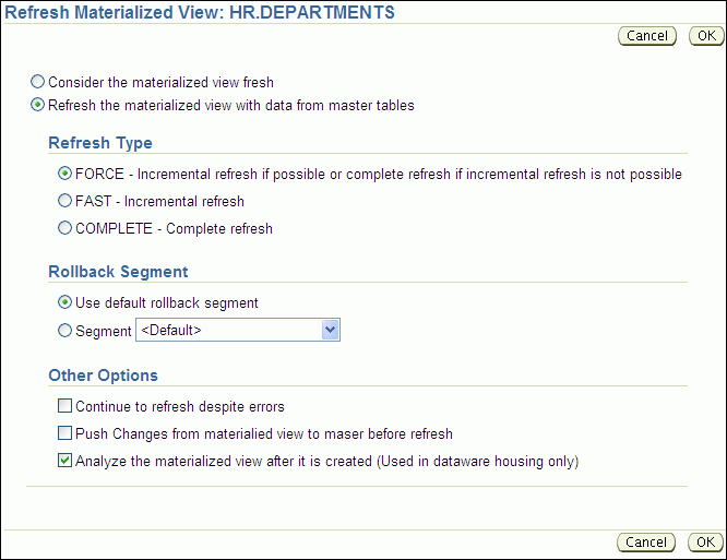 Description of tdpii_refresh_mv.gif follows